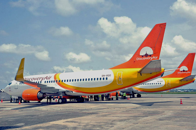 Discovery Air Flight Booking website development