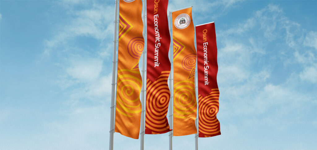 branded-flagpoles-nigeria-osun-economic-summit